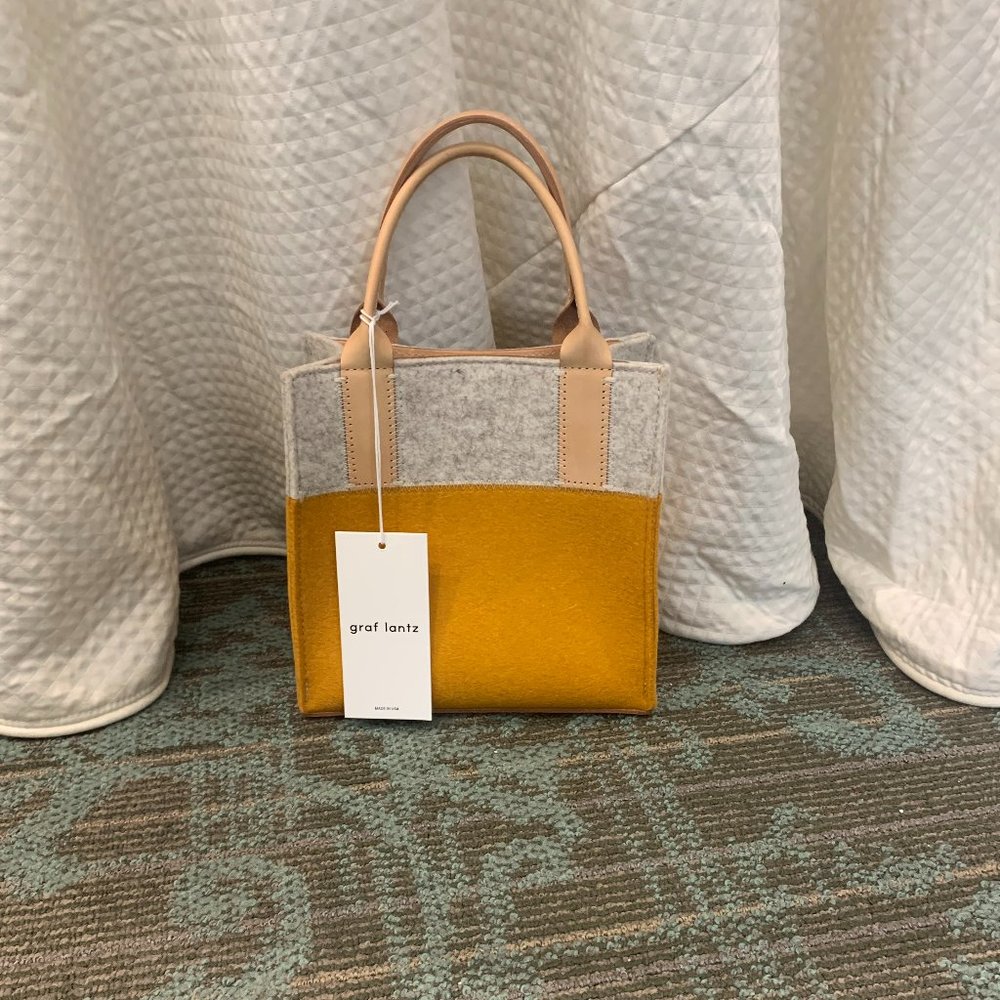 Graf Lantz Turmeric Jaunt Mini Crossbody Tote